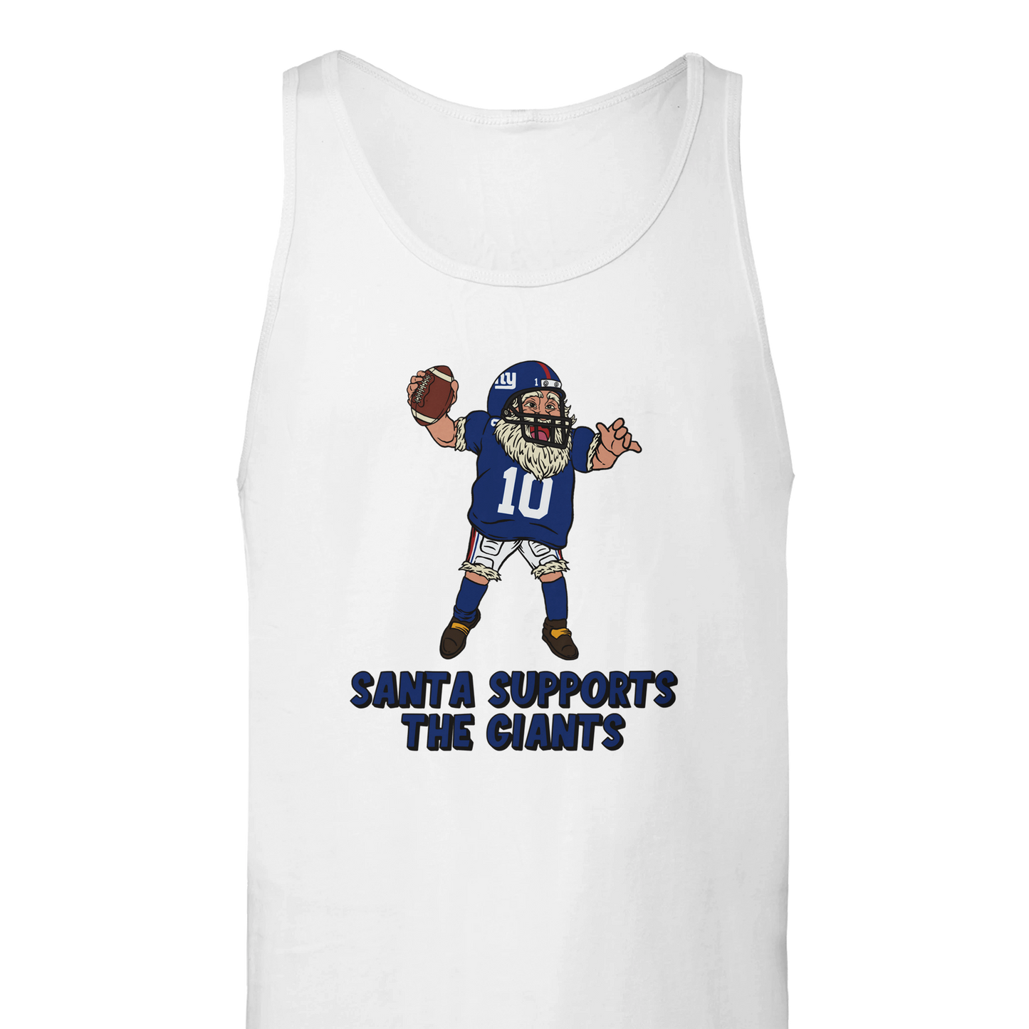 New York Giants Unisex Santa Tank Top