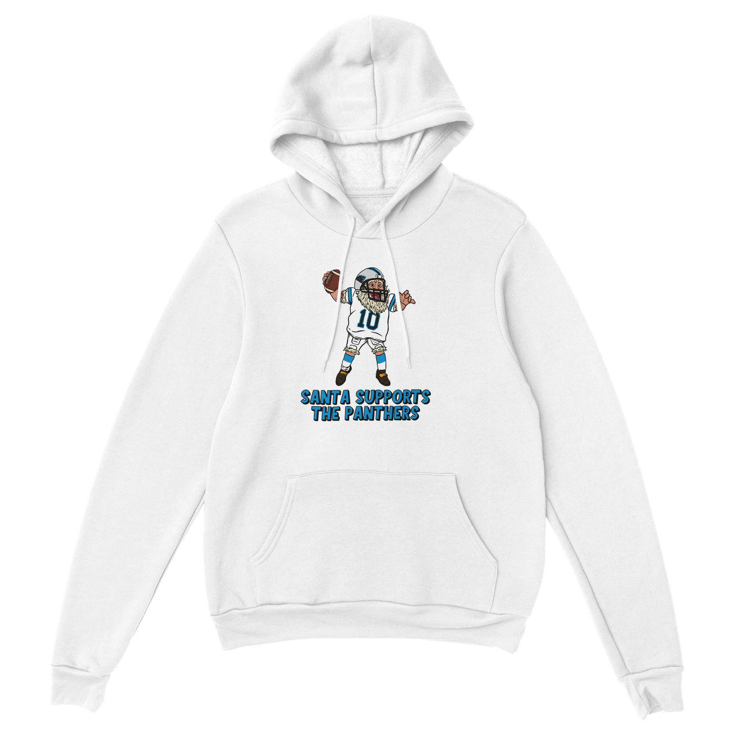 Carolina Panthers Unisex Pullover Santa Hoodie