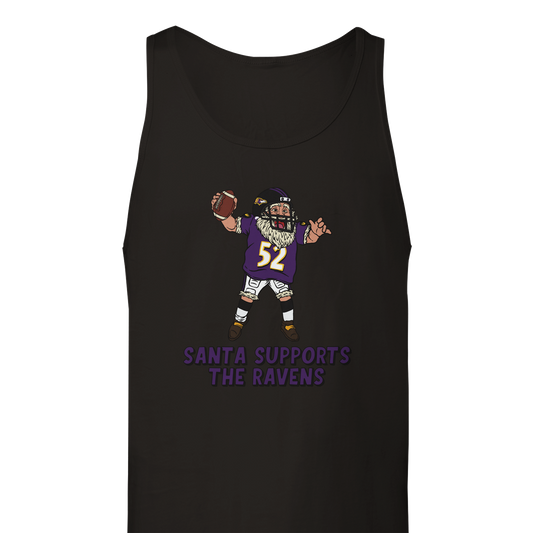 Baltimore Ravens Unisex Santa Tank Top