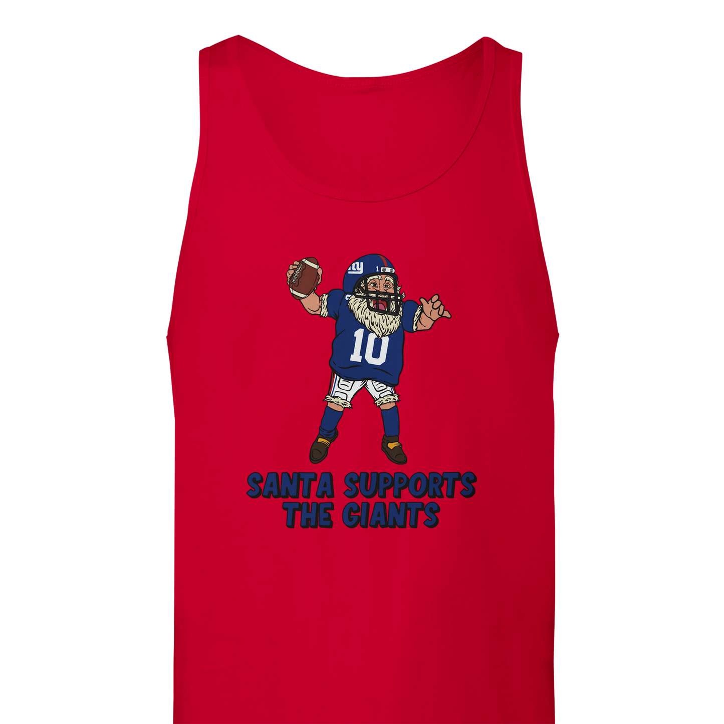 New York Giants Unisex Santa Tank Top