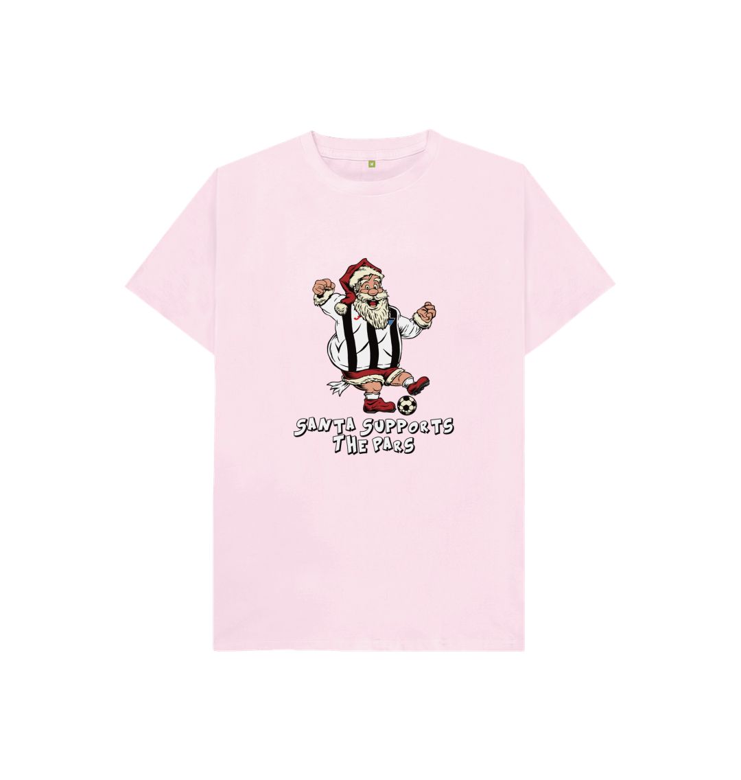 Pink Dunfermline Kids Santa T-shirt