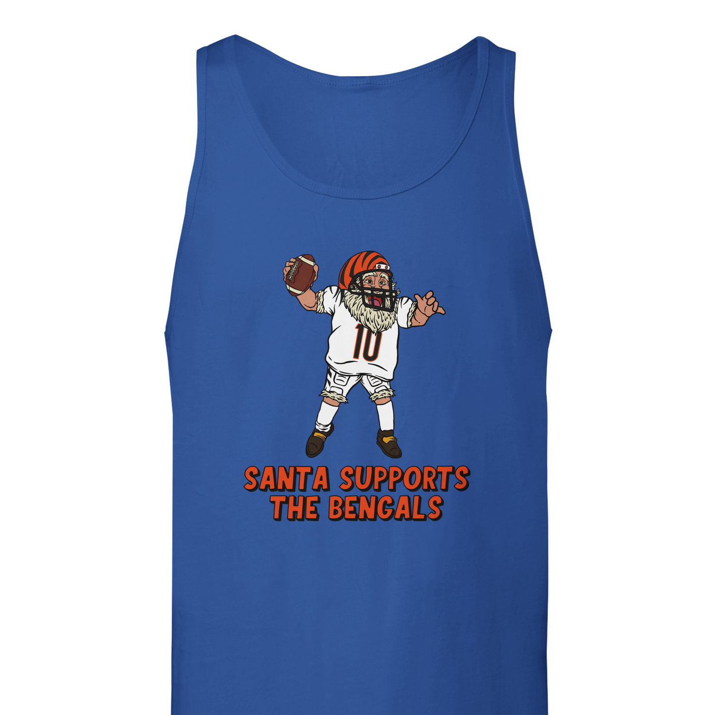 Cincinnati Bengals Unisex Santa Tank Top