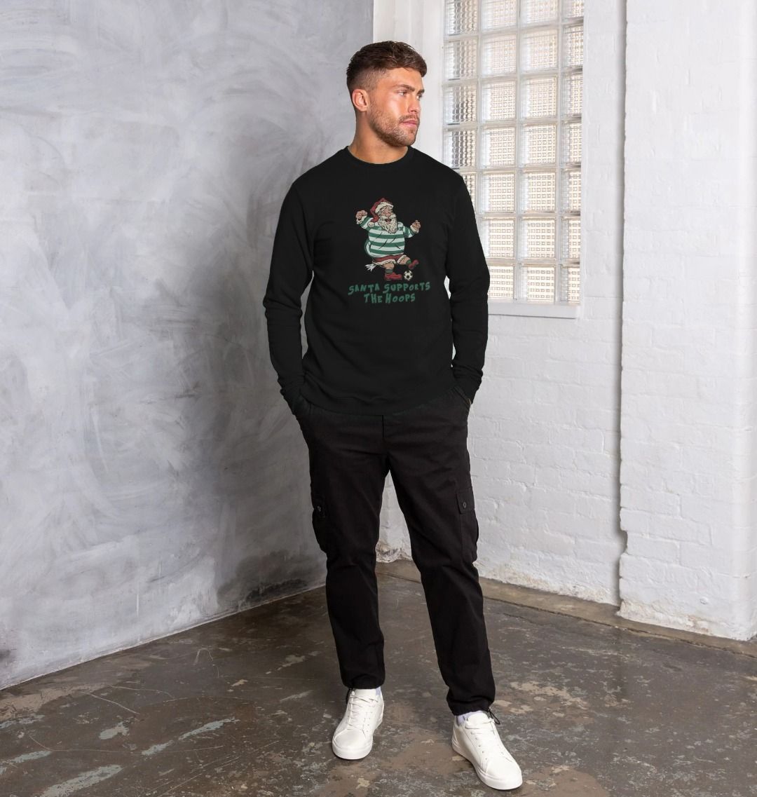 Celtic Men's Santa Jumper