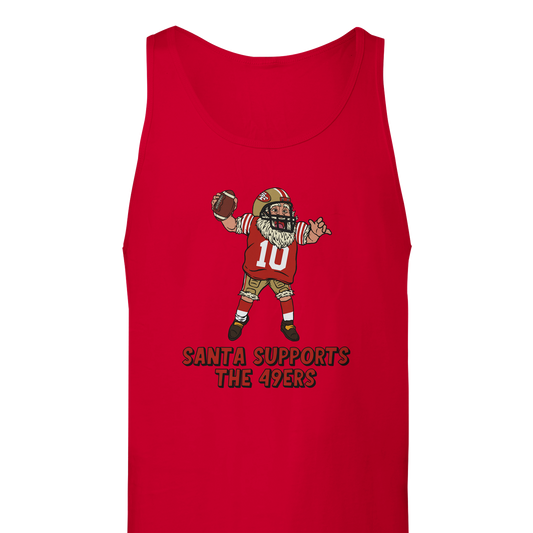 San Francisco 49ers Unisex Santa Tank Top