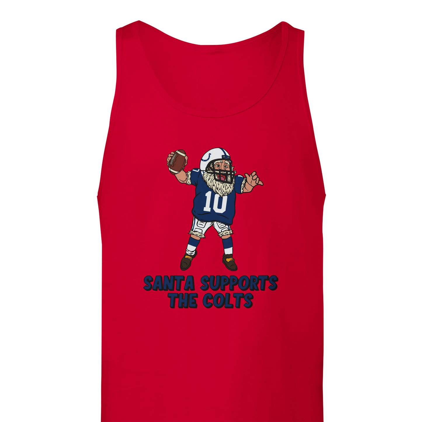 Indianapolis Colts Unisex Santa Tank Top