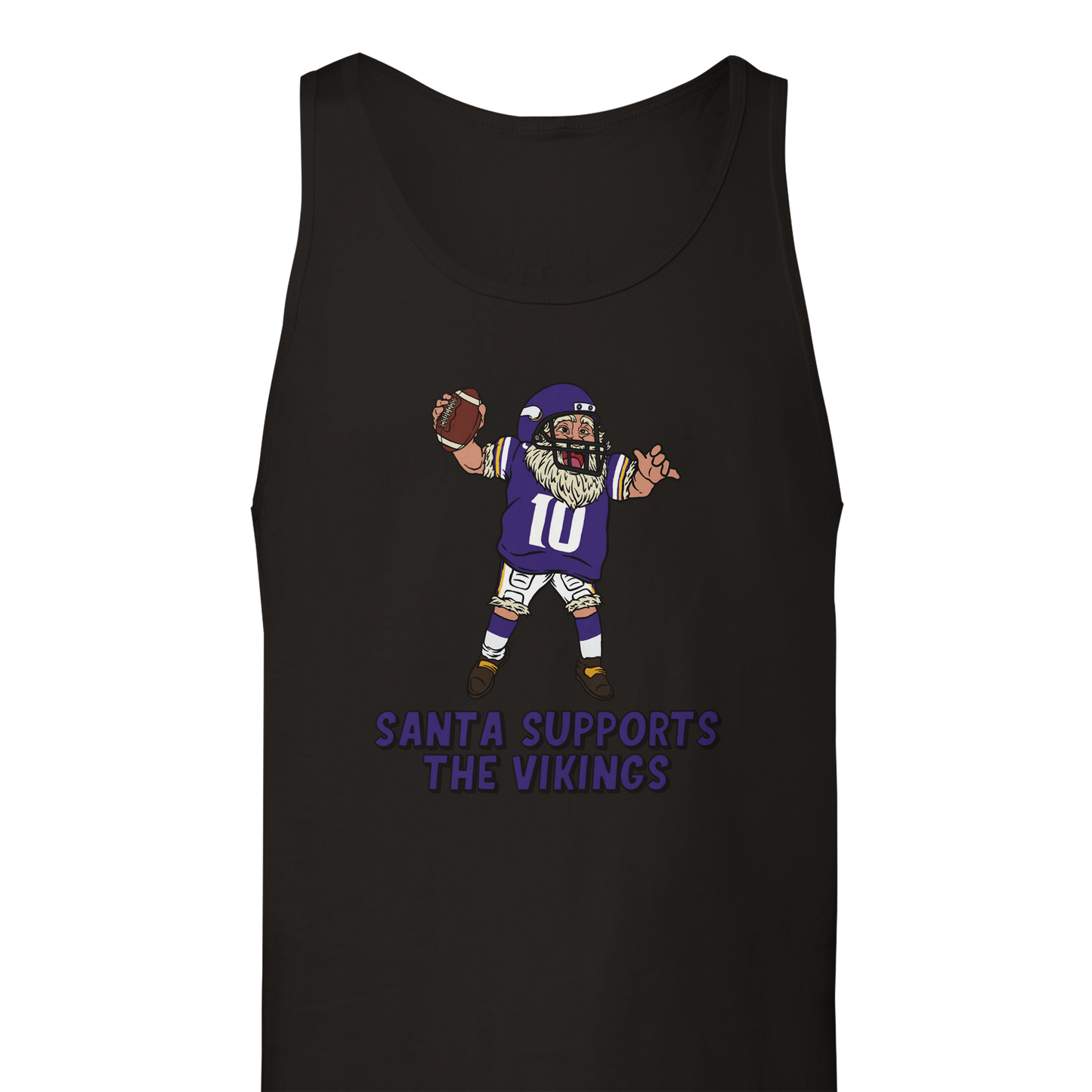 Minnesota Vikings Unisex Santa Tank Top