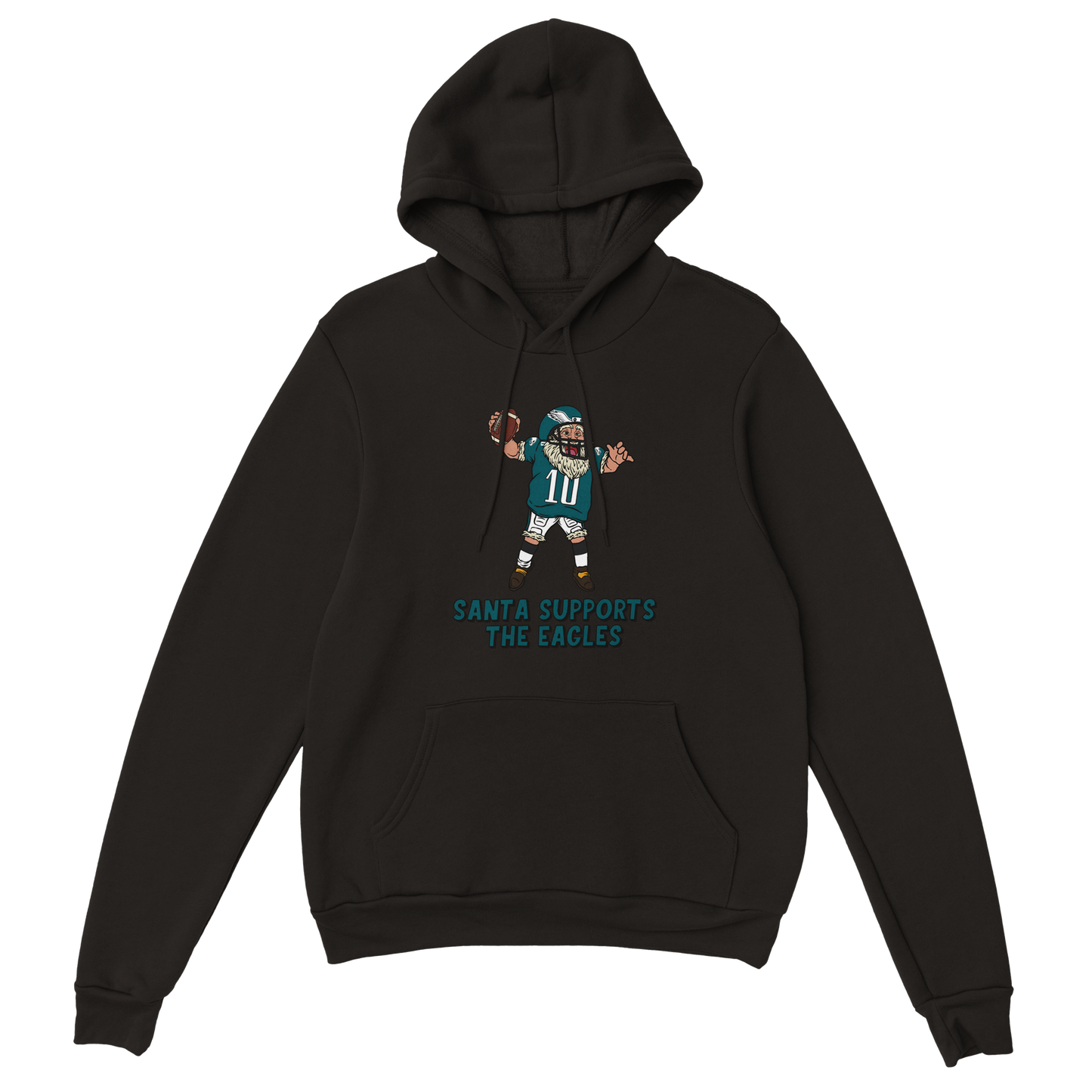 Philadelphia Eagles Unisex Pullover Santa Hoodie