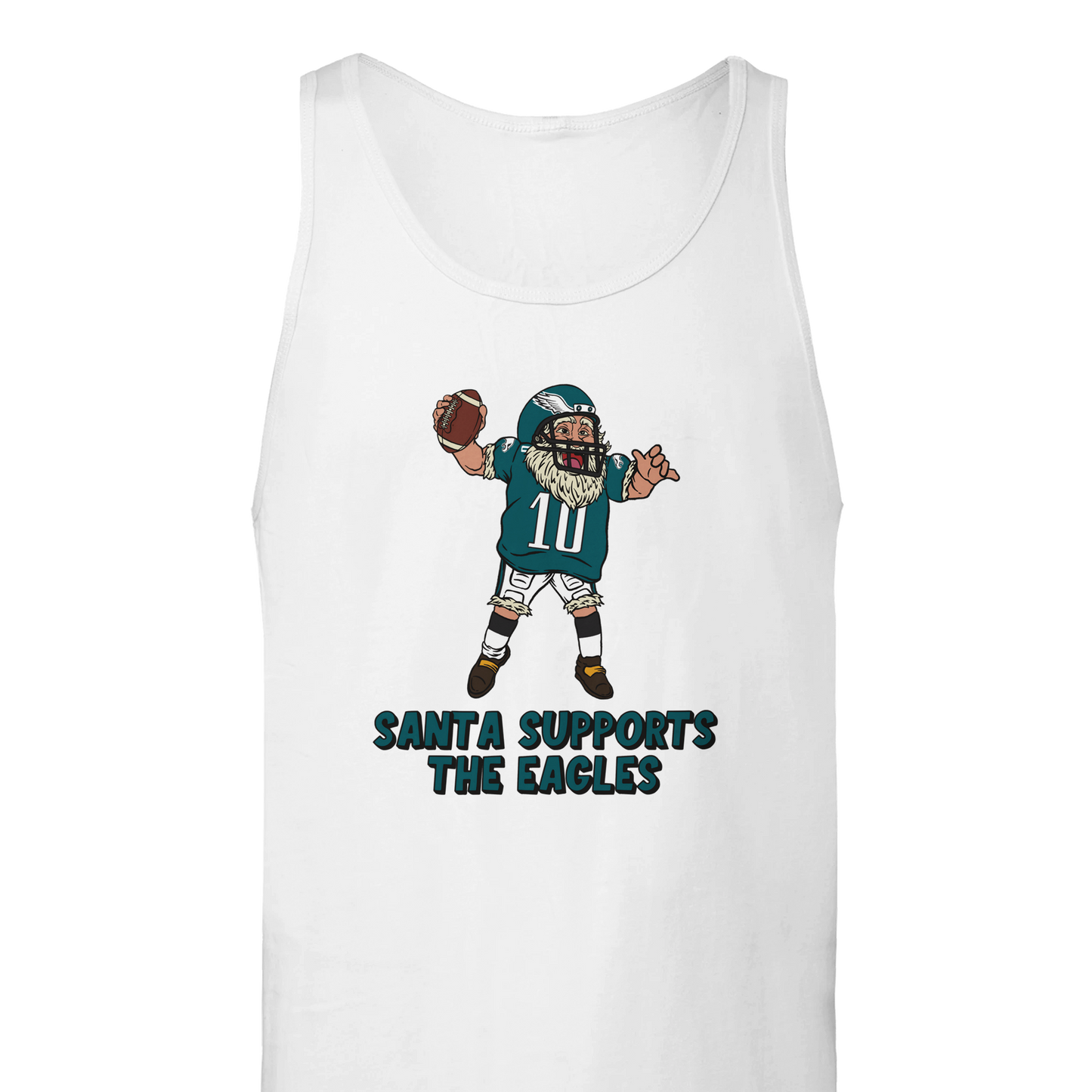 Philadelphia Eagles Unisex Santa Tank Top