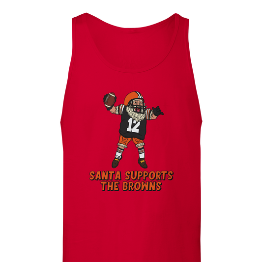 Cleveland Browns Unisex Santa Tank Top