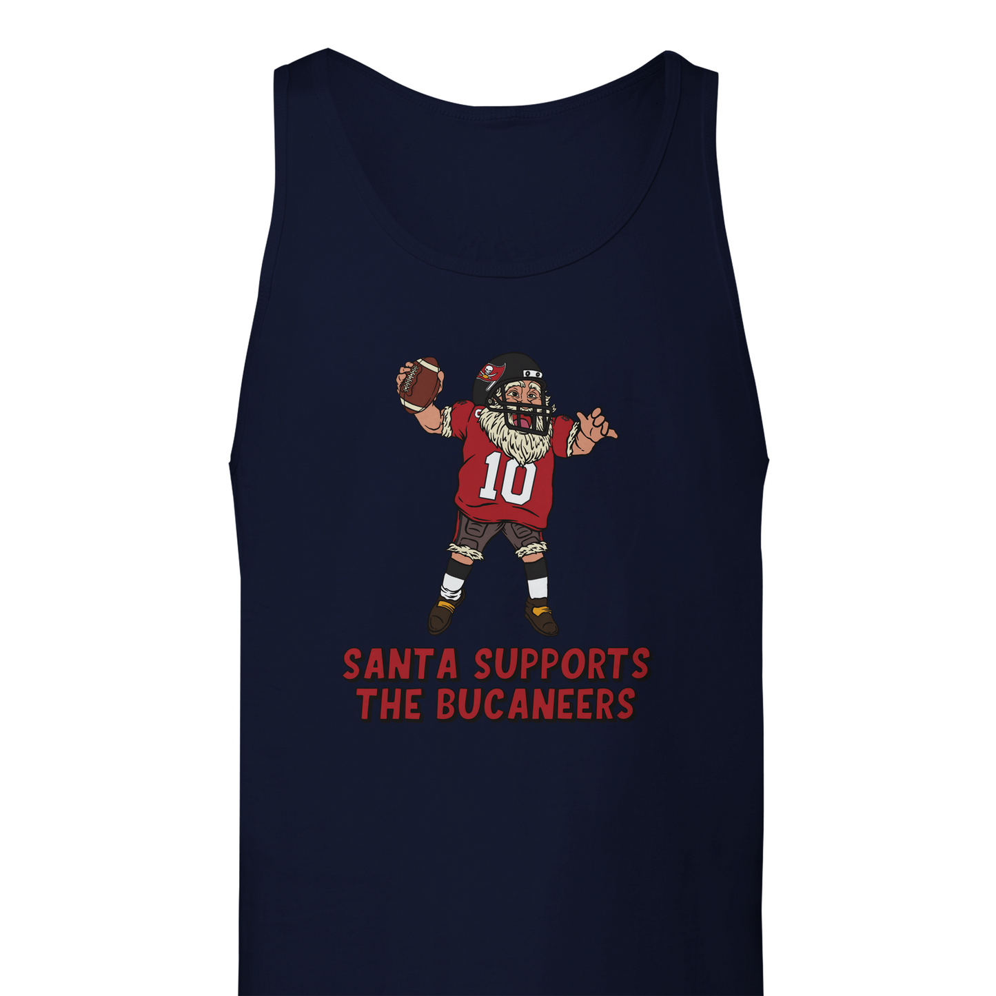 Tampa Bay Buccaneers Unisex Santa Tank Top