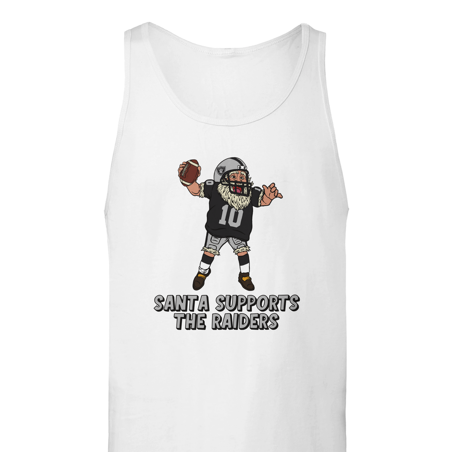 Las Vegas Raiders Unisex Santa Tank Top