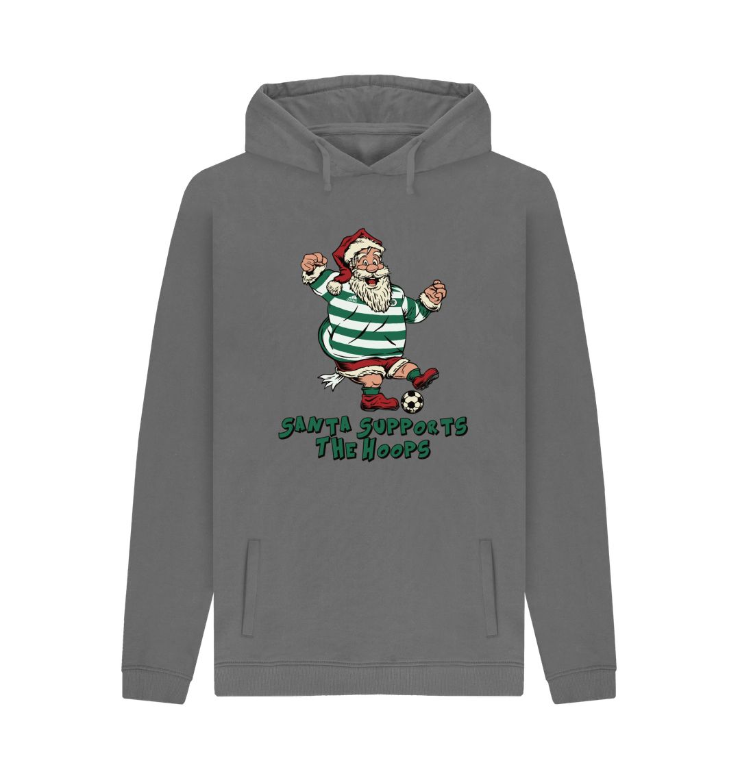 Slate Grey Celtic Men's Santa Hoody