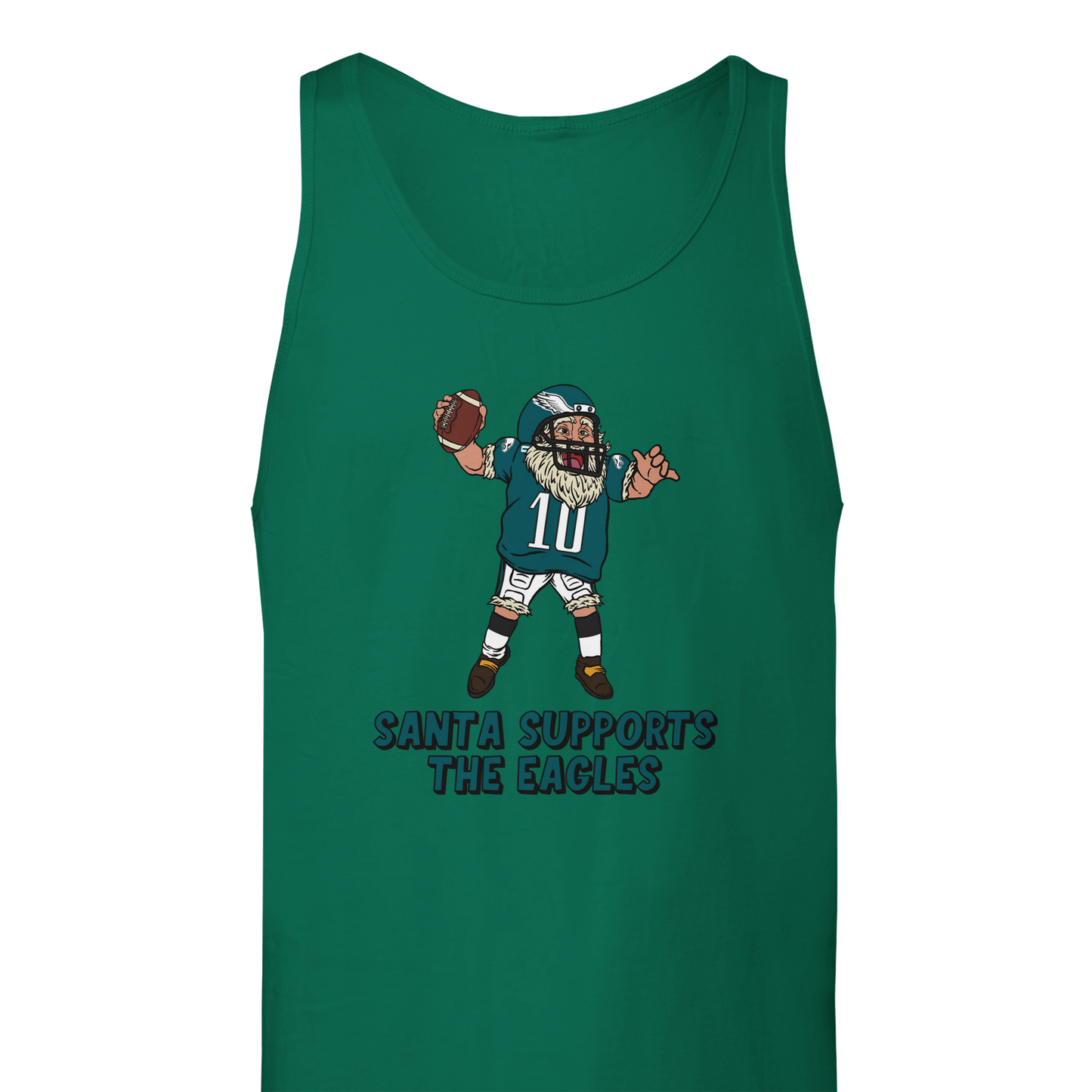 Philadelphia Eagles Unisex Santa Tank Top