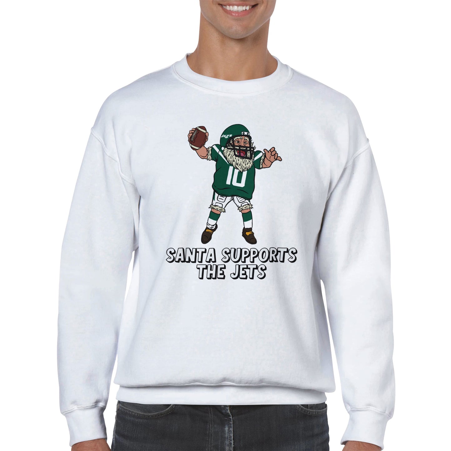 New York Jets Unisex  Christmas Sweatshirt