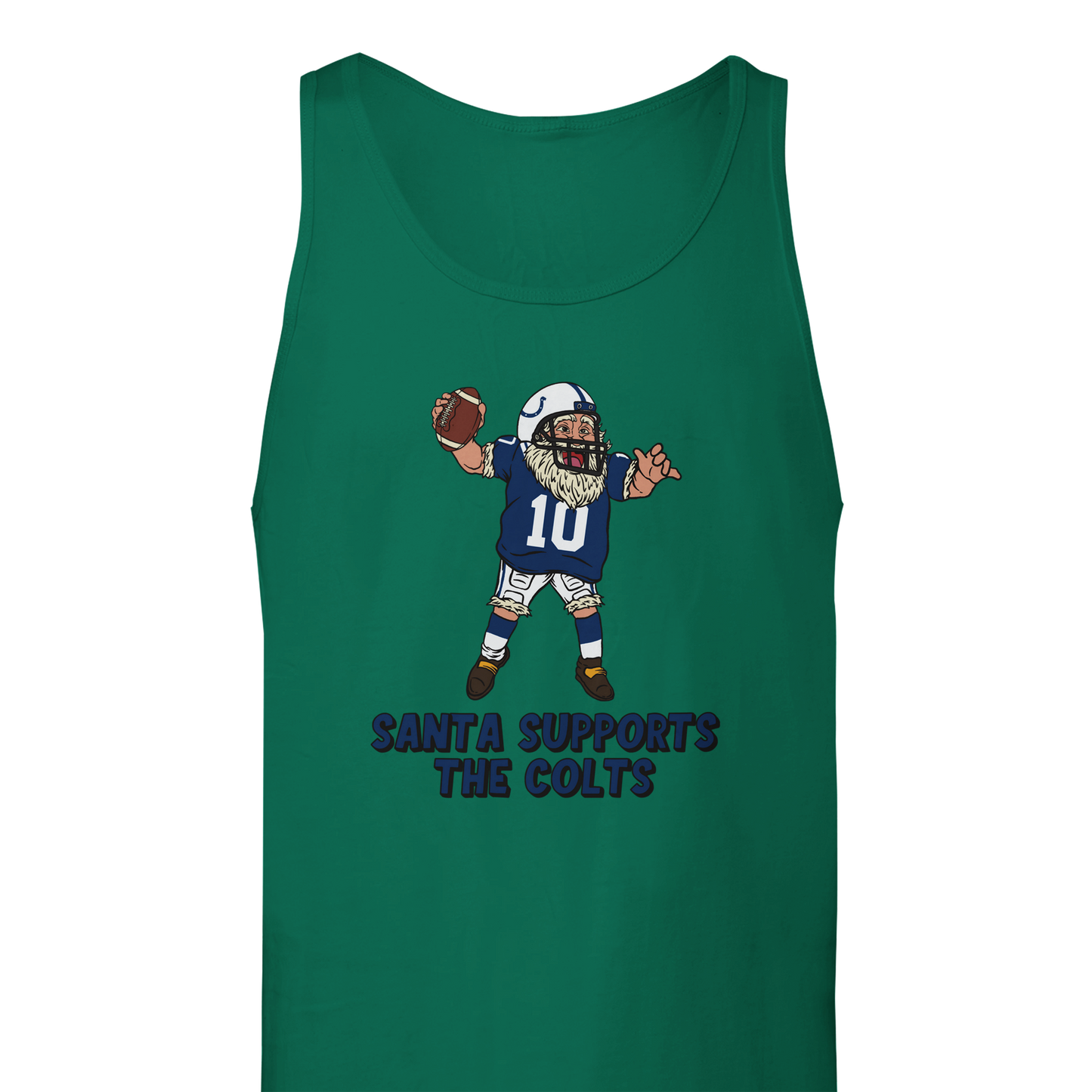 Indianapolis Colts Unisex Santa Tank Top