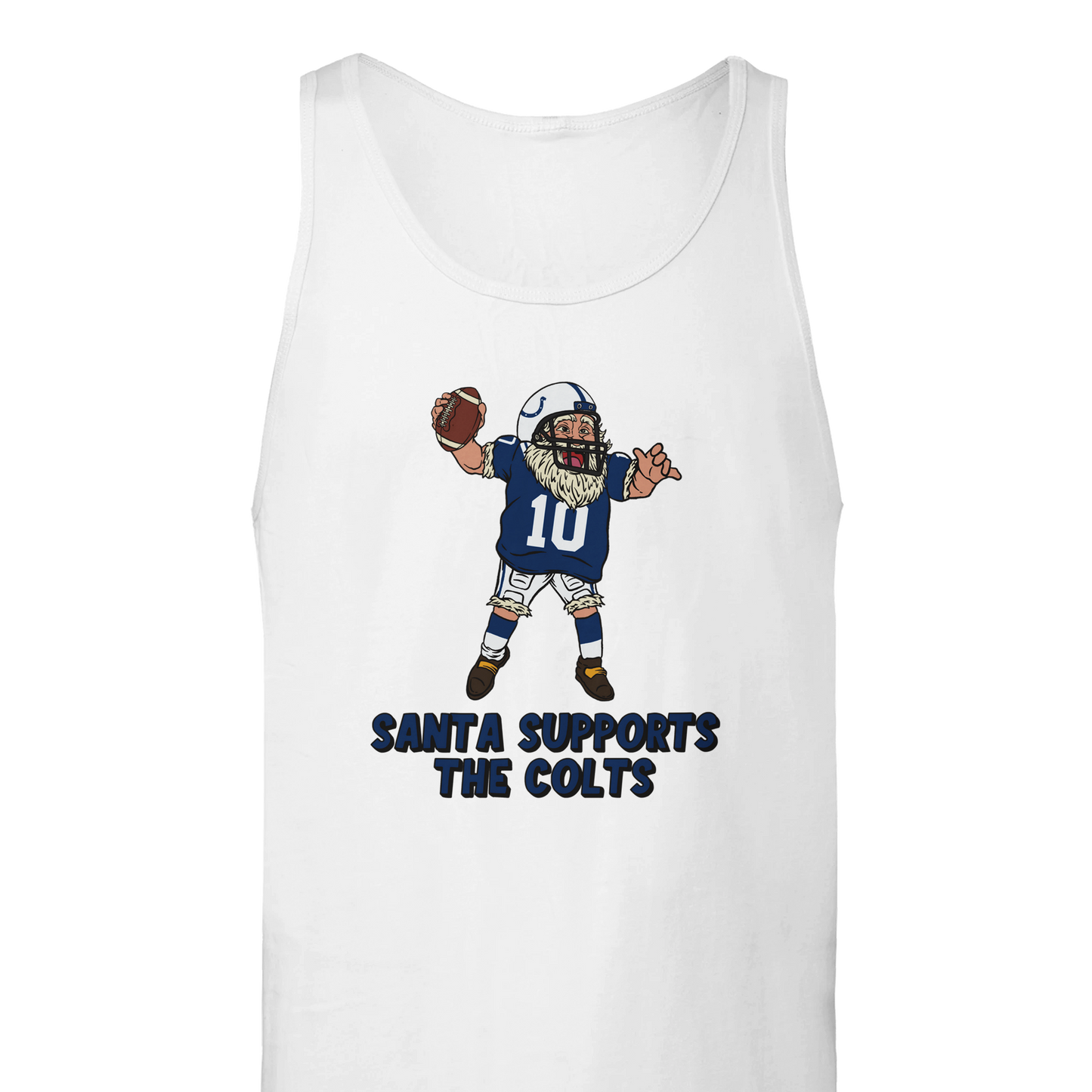 Indianapolis Colts Unisex Santa Tank Top