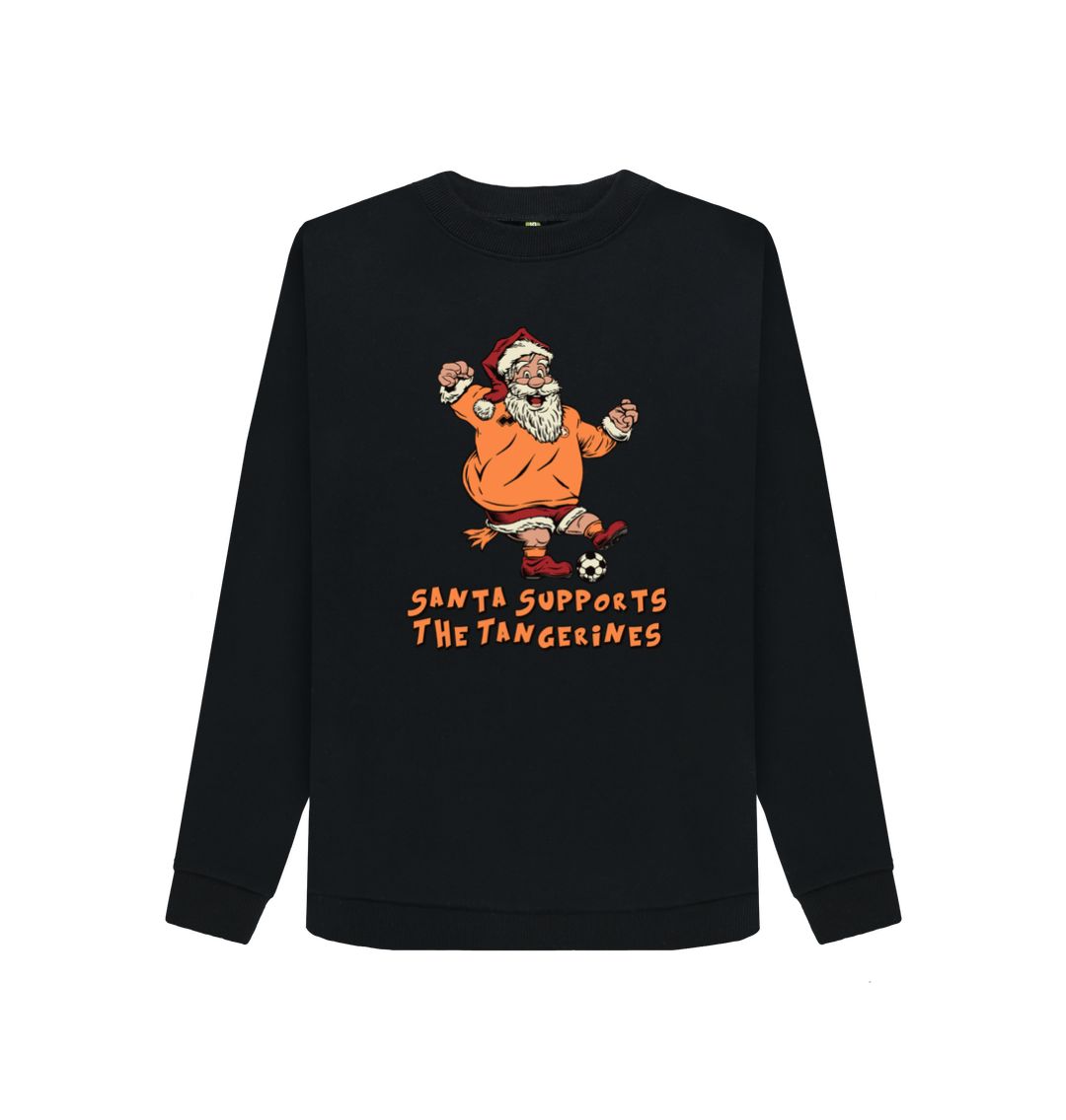 Black Dundee United Women's Santa Jumper