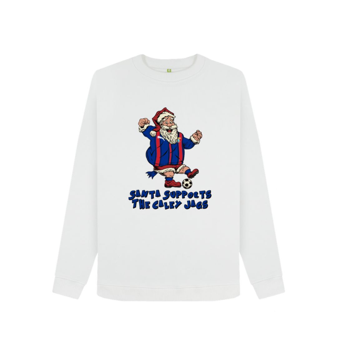 White Inverness Women's Santa Jumper