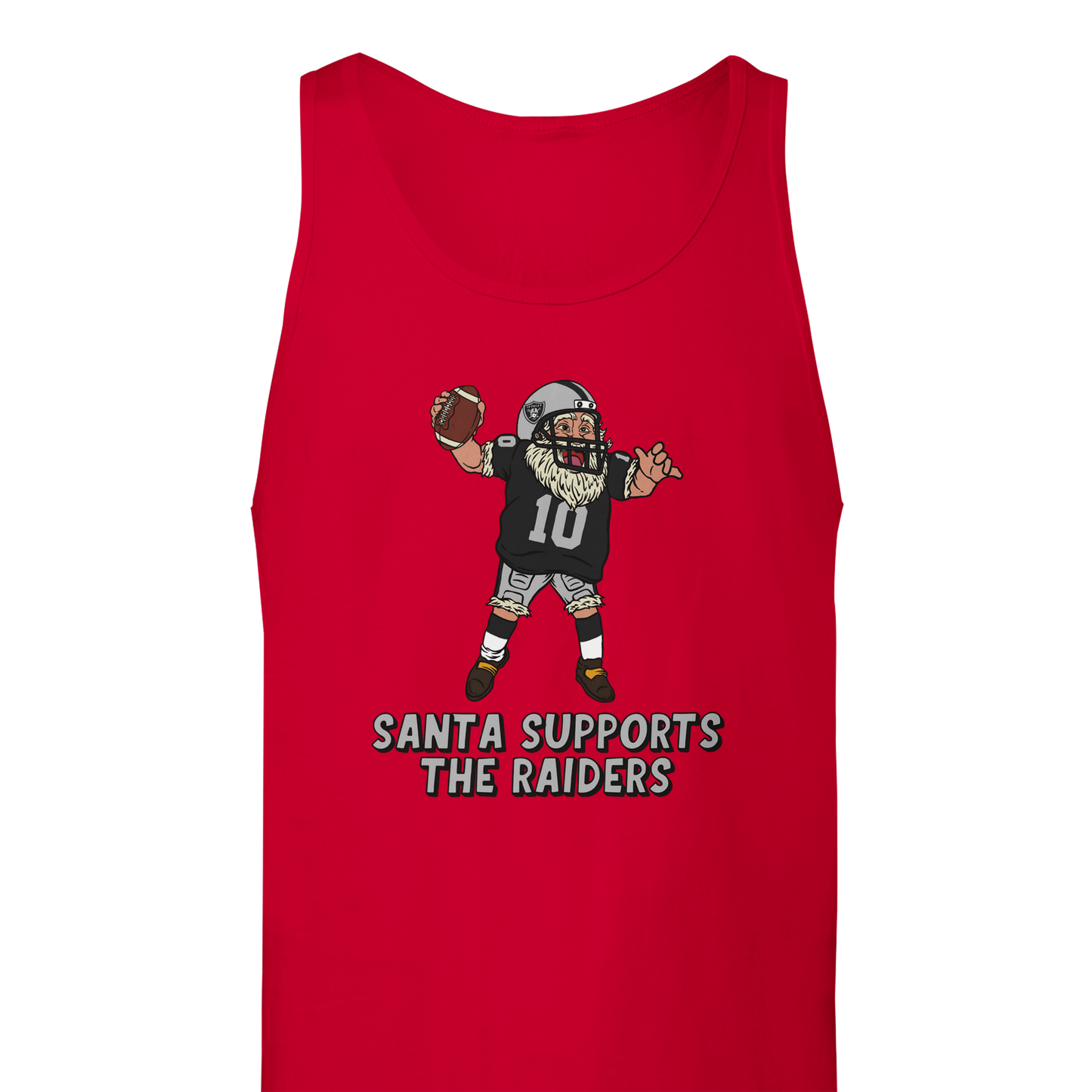 Las Vegas Raiders Unisex Santa Tank Top