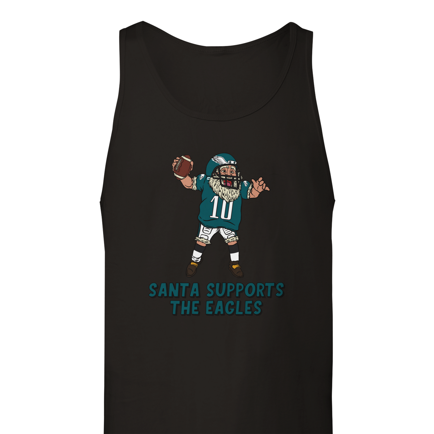 Philadelphia Eagles Unisex Santa Tank Top