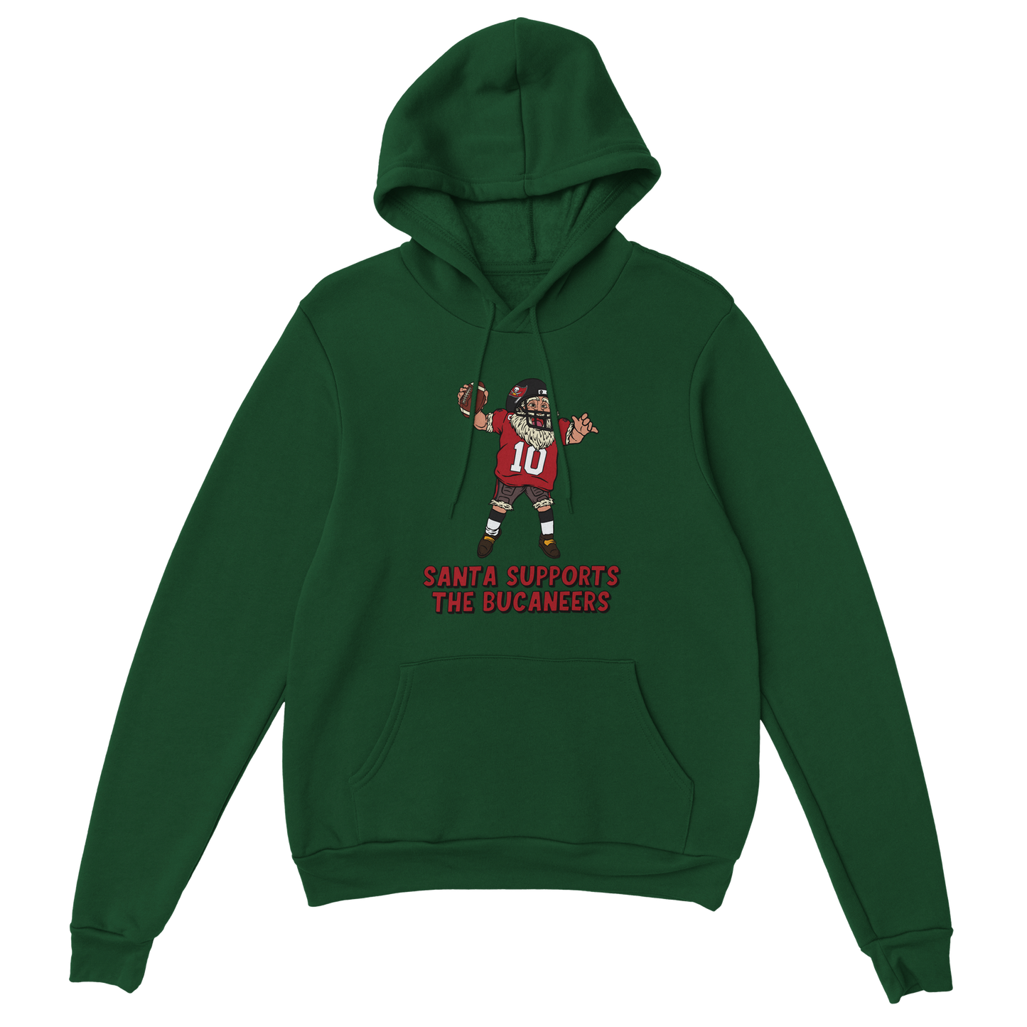 Tampa Bay Buccaneers Unisex Pullover Santa Hoodie