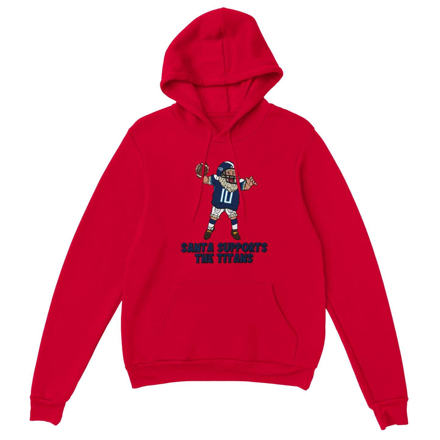 Tennessee Titans Unisex Pullover Santa Hoodie