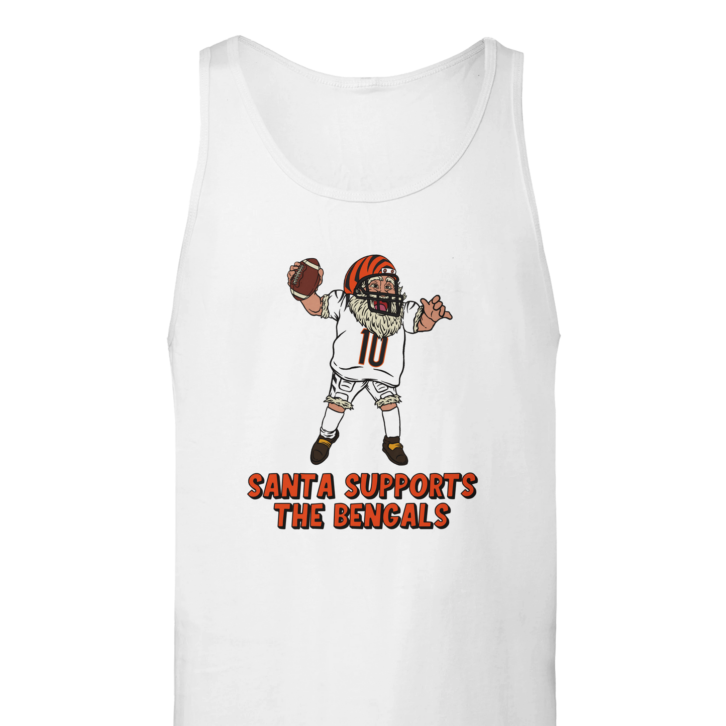 Cincinnati Bengals Unisex Santa Tank Top