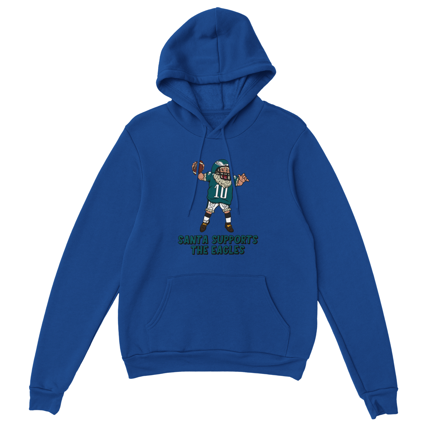 Philadelphia Eagles Unisex Pullover Santa Hoodie