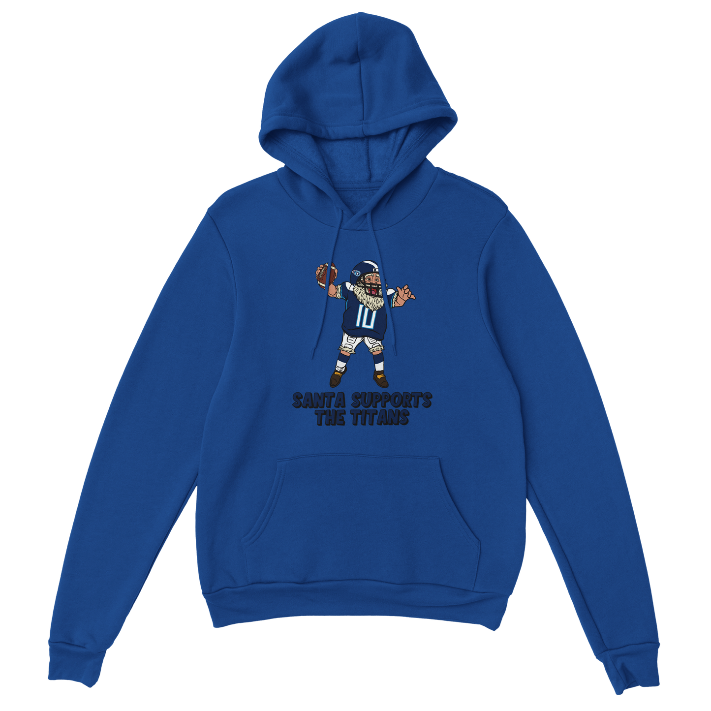 Tennessee Titans Unisex Pullover Santa Hoodie