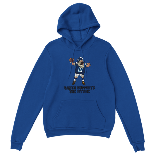 Tennessee Titans Unisex Pullover Santa Hoodie