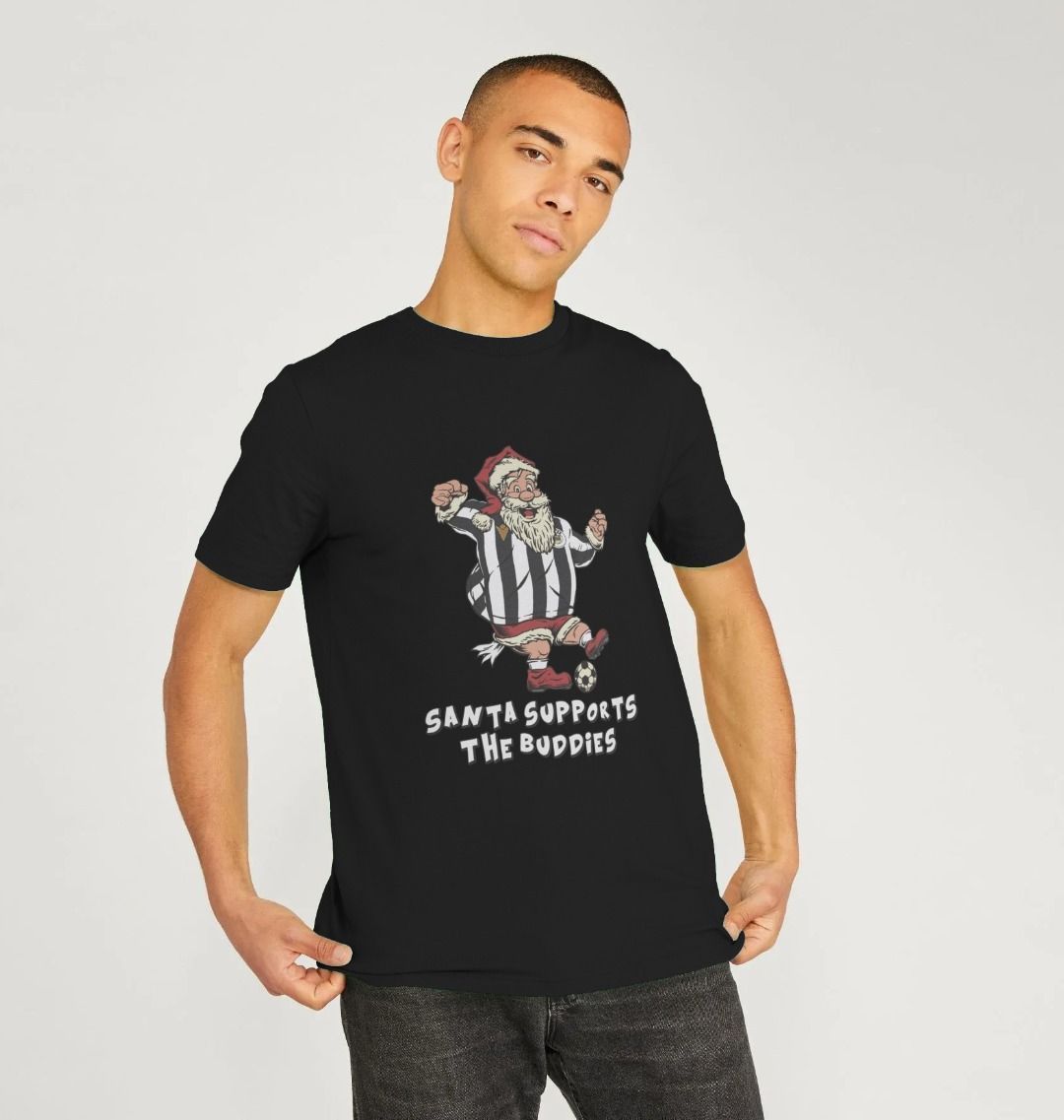 St Mirren Men's Santa T-shirt