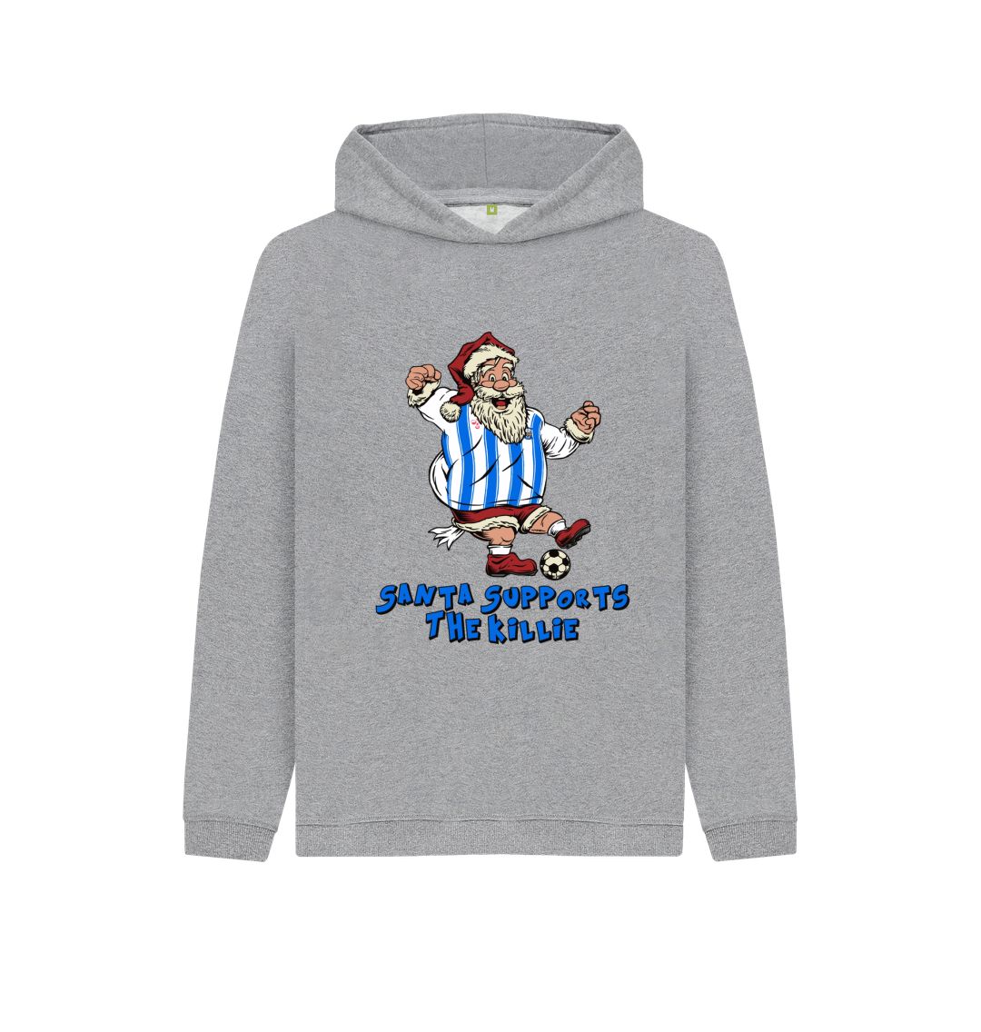 Athletic Grey Kilmarnock Kids Santa Hoody