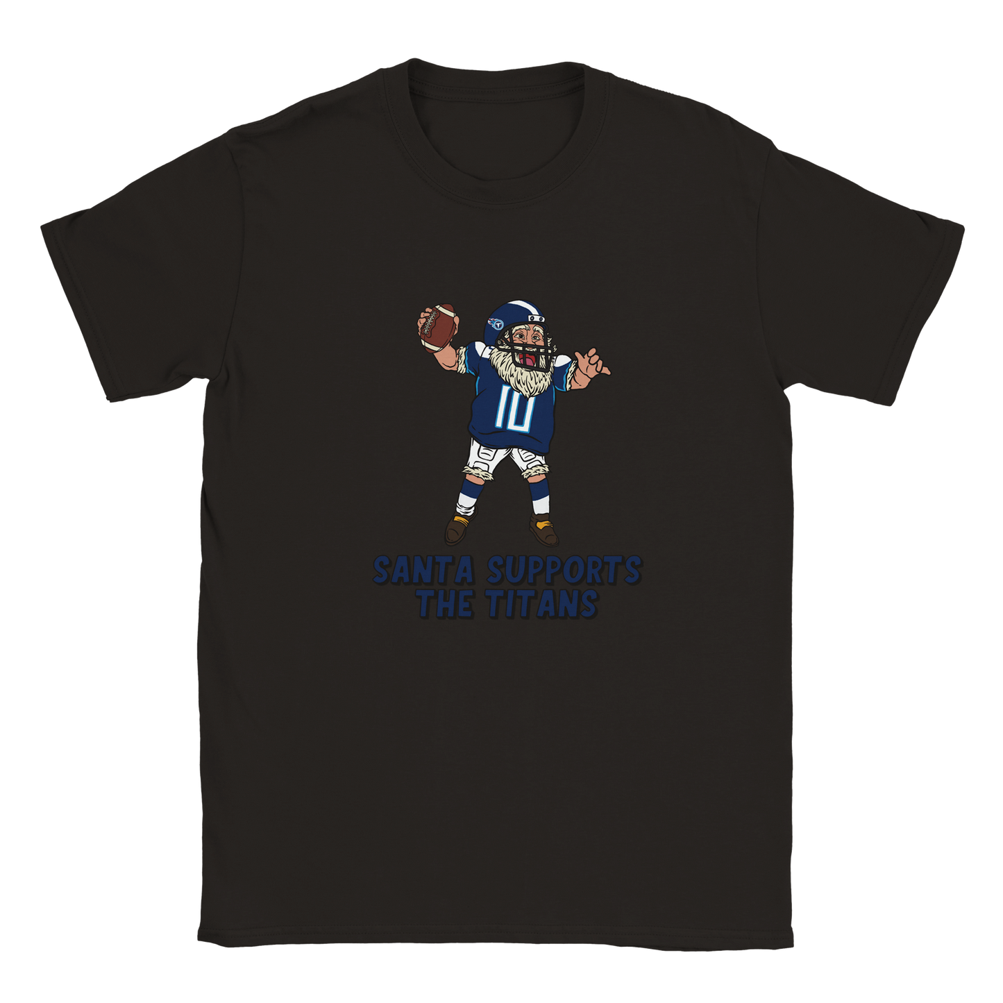 Tennessee Titans Kids Crewneck Santa T-shirt