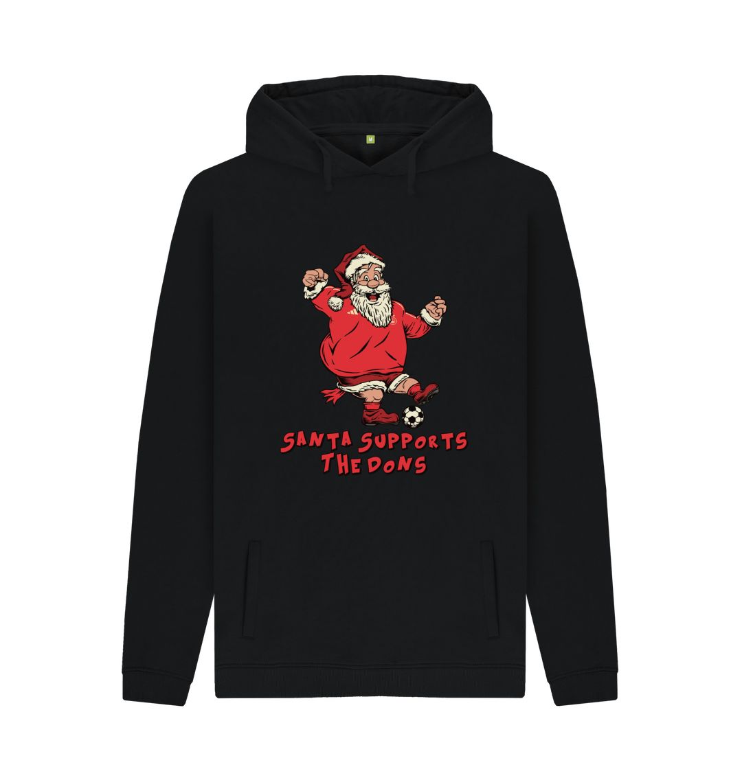 Black Aberdeen Men's Santa Hoody