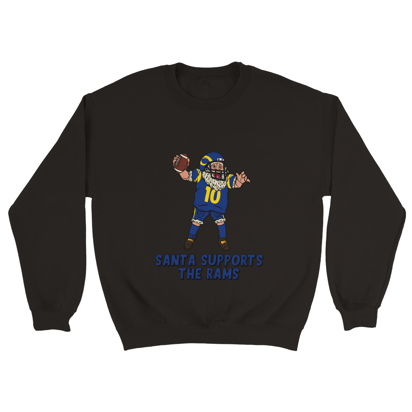 Los Angeles Rams Unisex Crewneck Santa Sweatshirt