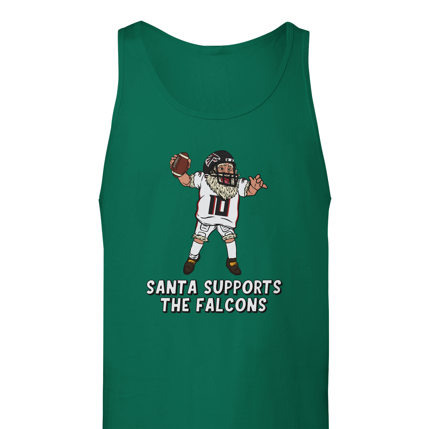 Atlanta Falcons Unisex Santa Tank Top