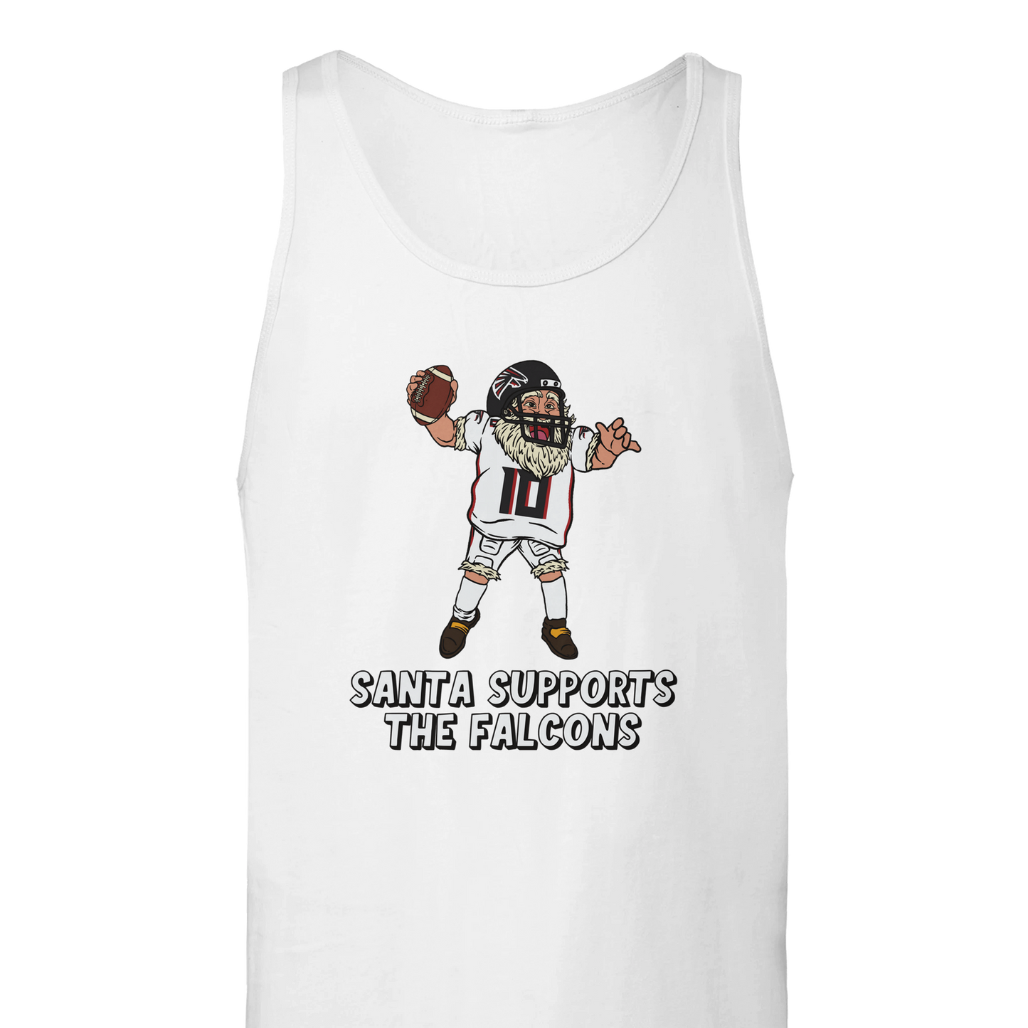 Atlanta Falcons Unisex Santa Tank Top