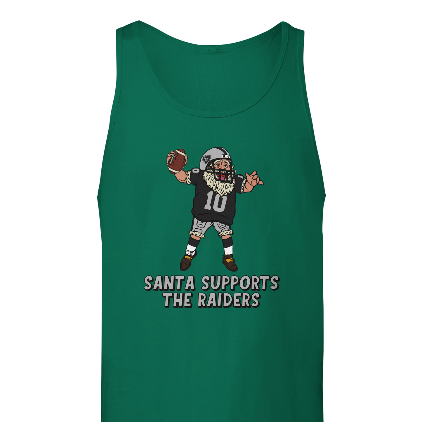 Las Vegas Raiders Unisex Santa Tank Top