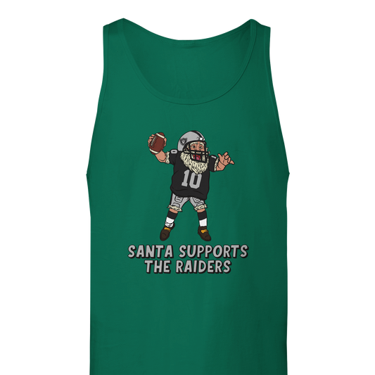 Las Vegas Raiders Unisex Santa Tank Top