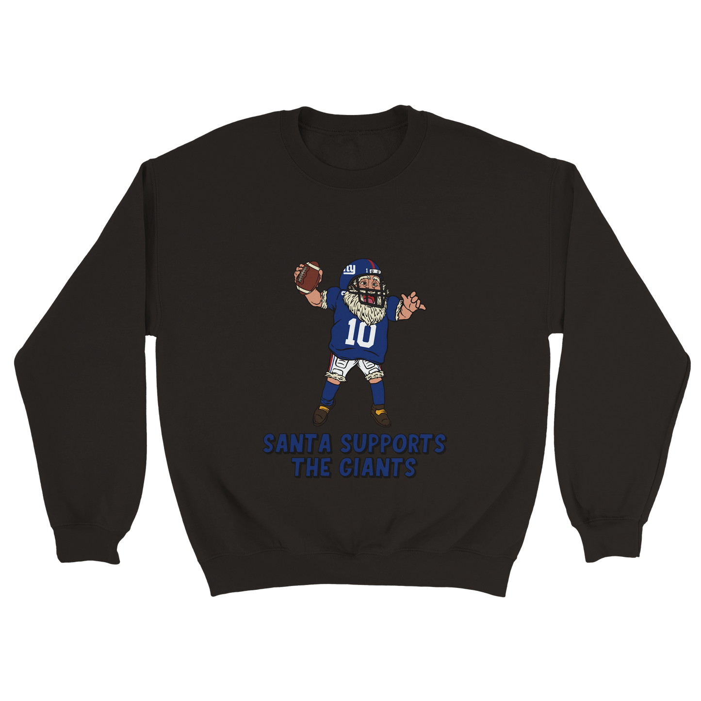 New York Giants Unisex Crewneck Santa Sweatshirt