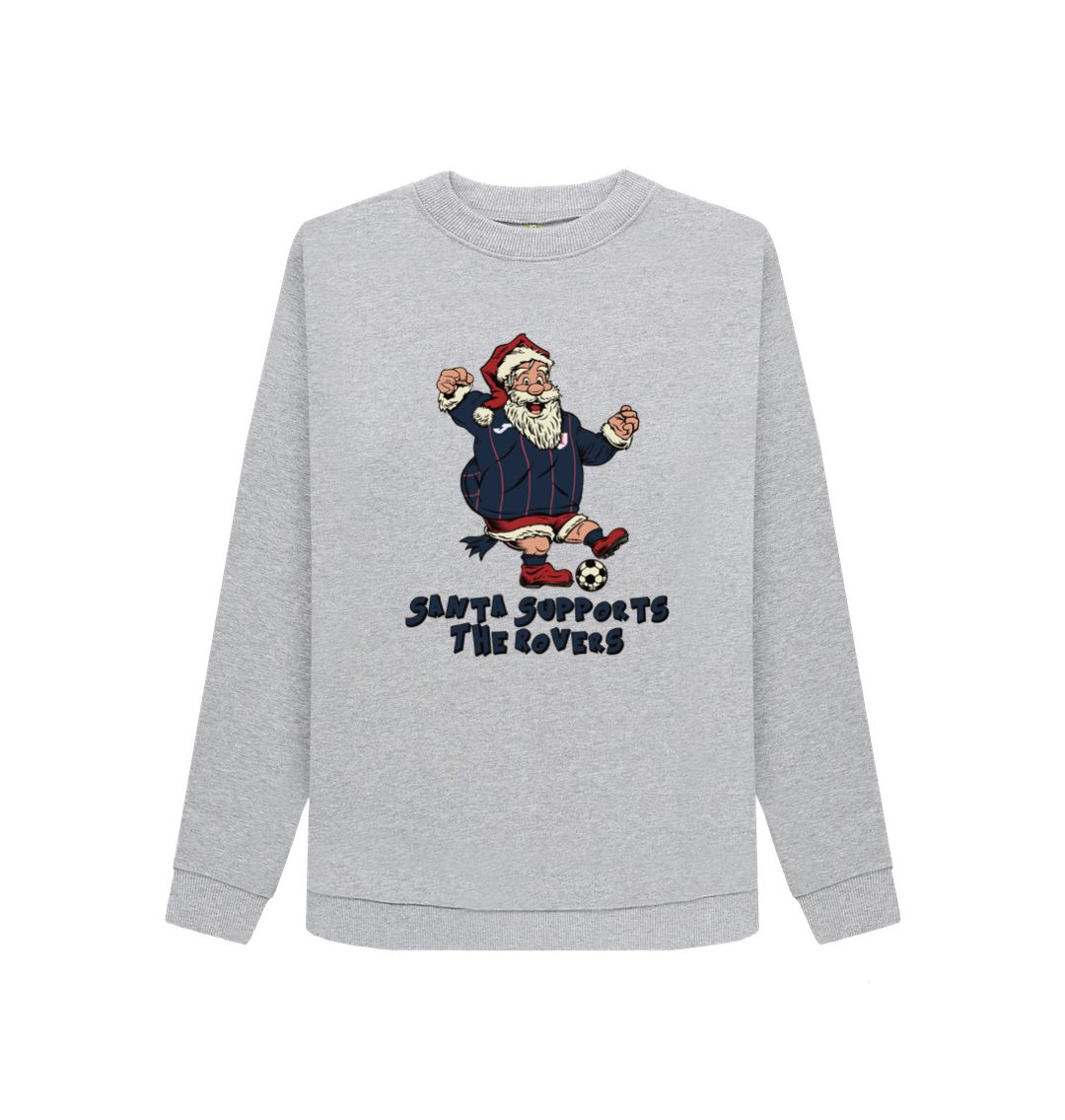 Light Heather Raith Rovers Women's Santa Jumper