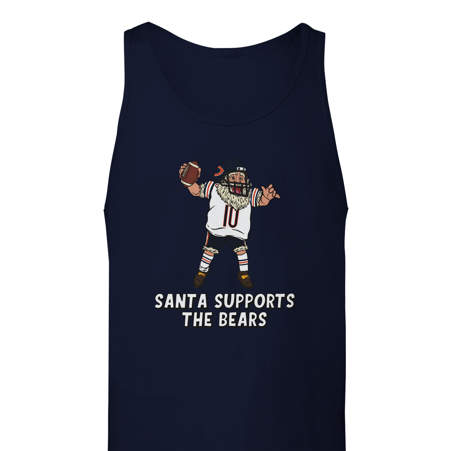 Chicago Bears Unisex Santa Tank Top