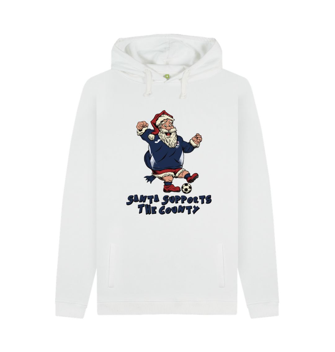 White Ross County Men's Santa Hoody