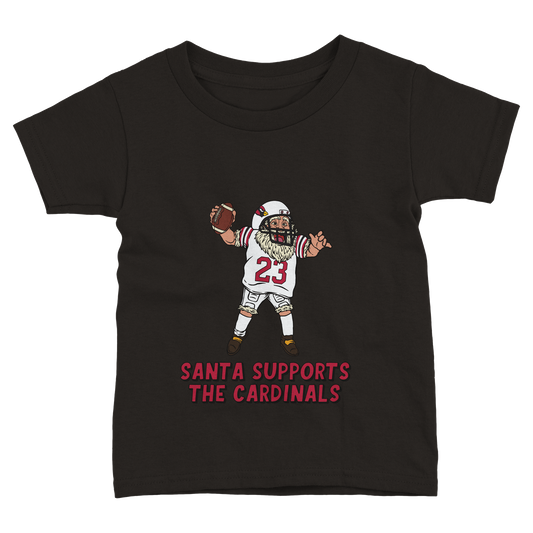 Arizona Cardinals Toddler Jersey Santa T-Shirt