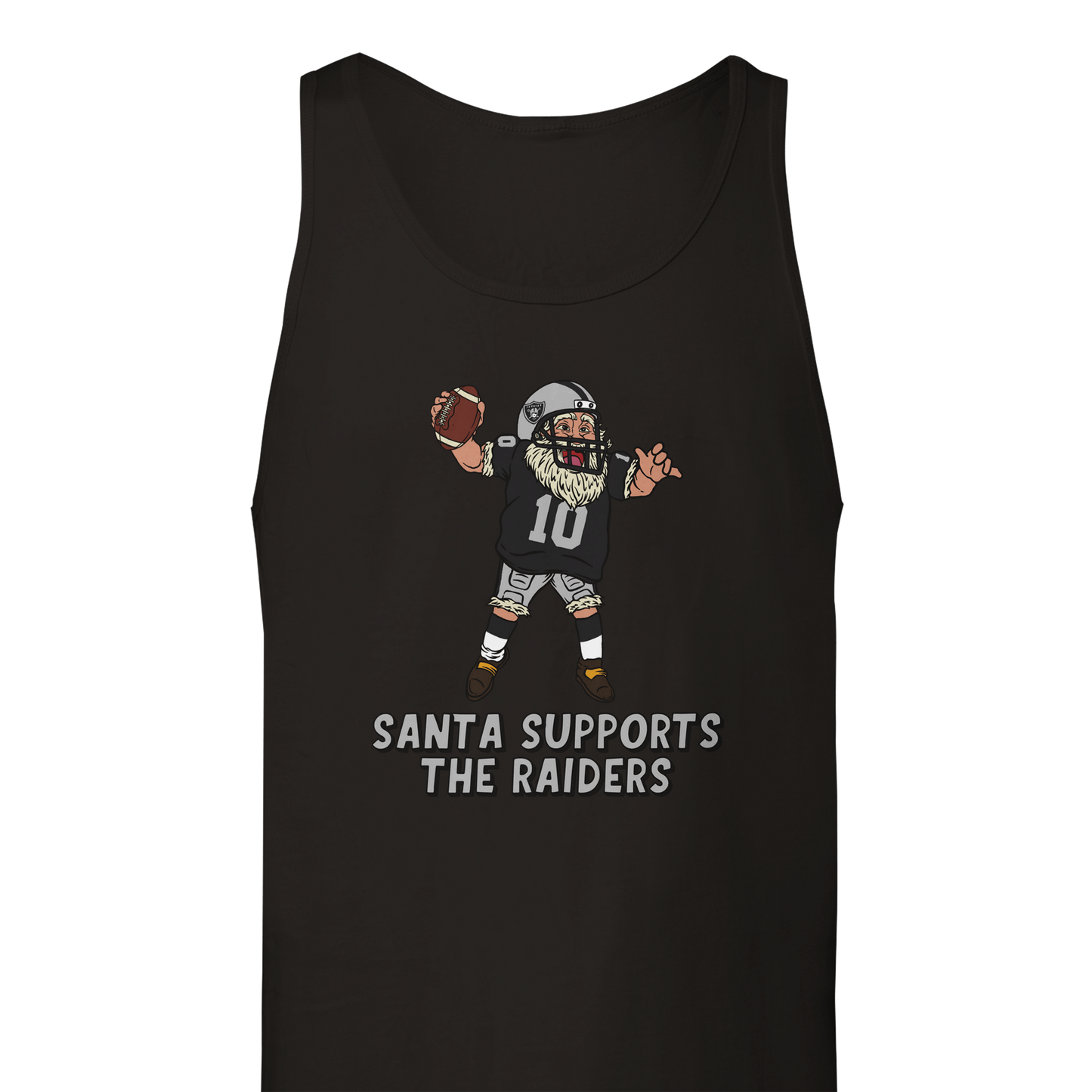 Las Vegas Raiders Unisex Santa Tank Top