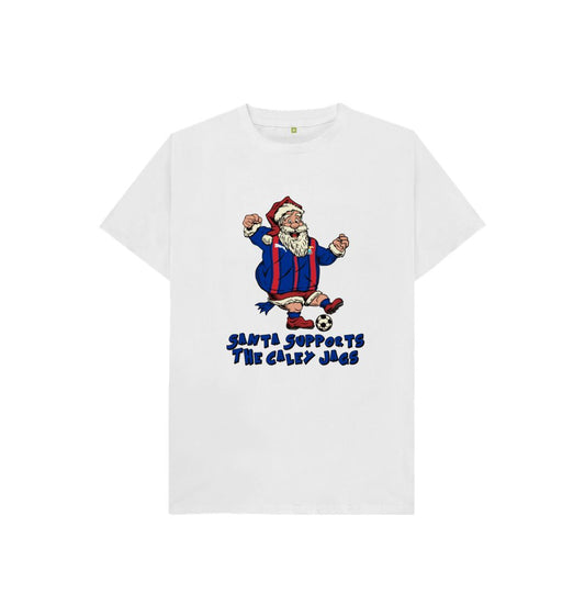 White Inverness Kids Santa T-shirt