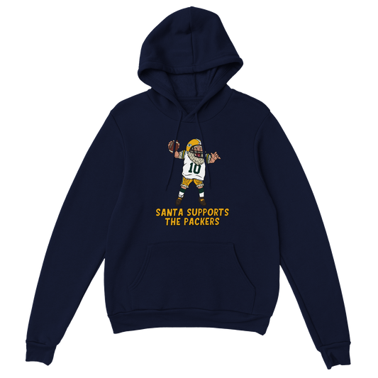 Green Bay Packers Unisex Pullover Santa Hoodie