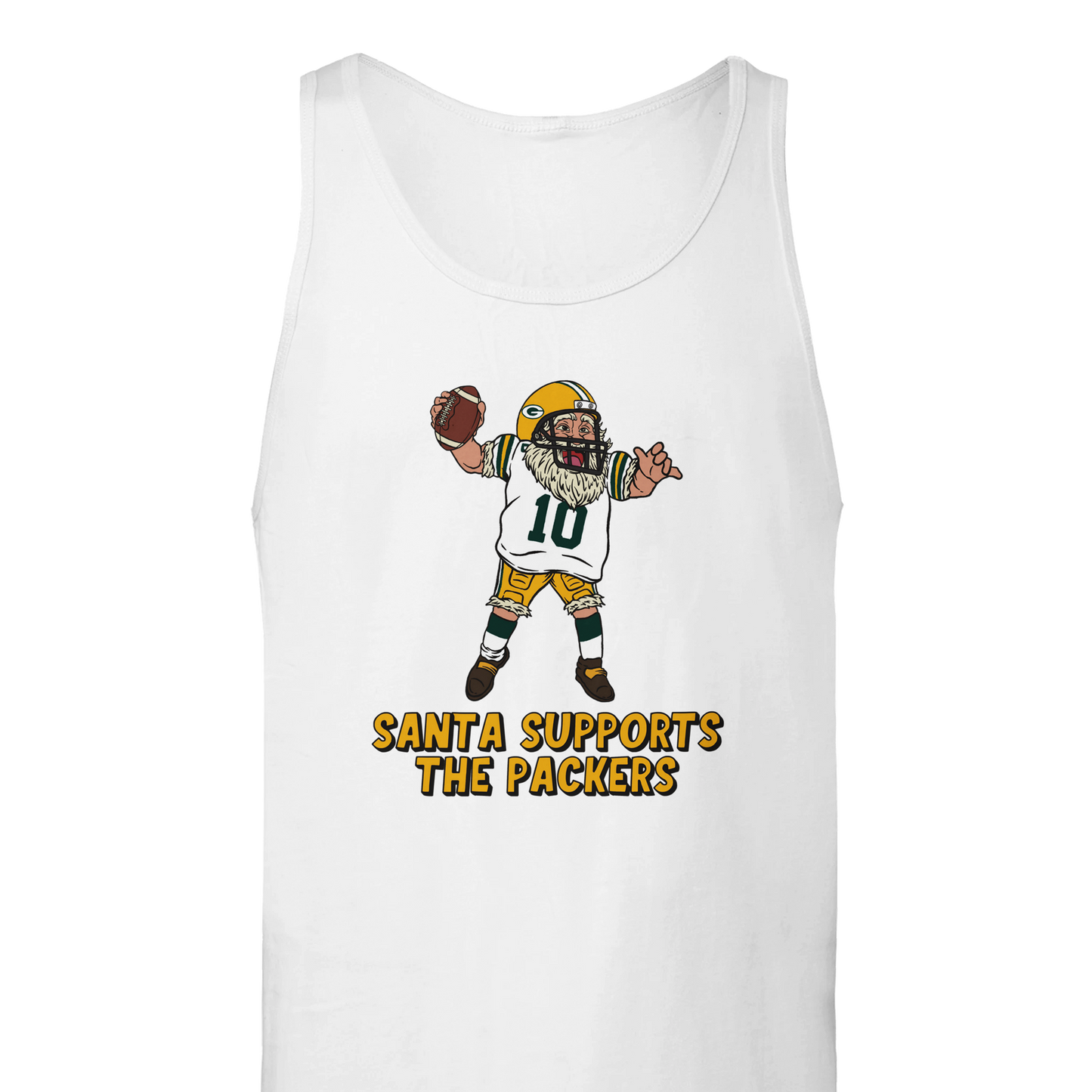 Green Bay Packers Unisex Santa Tank Top