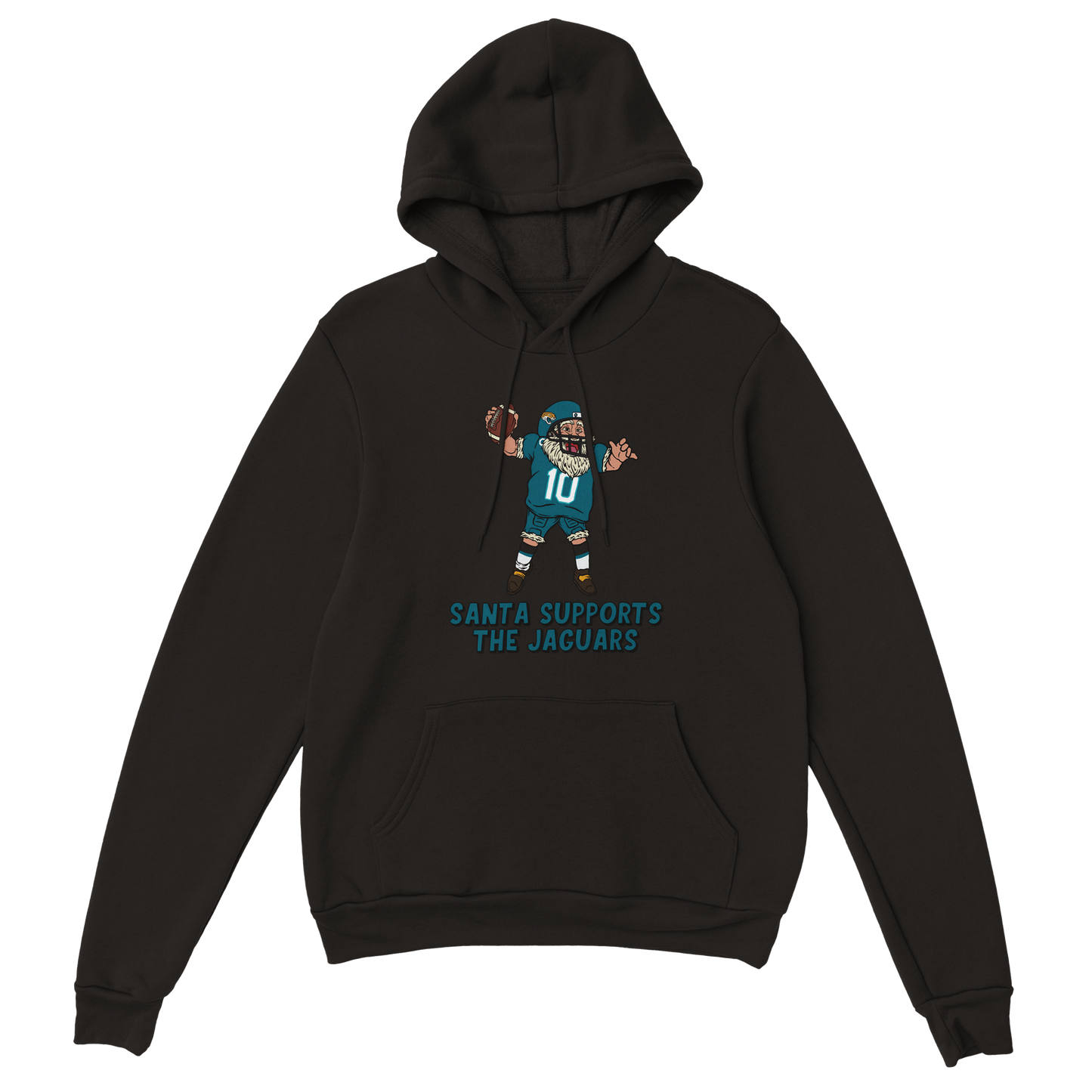 Jacksonville Jaguars Unisex Pullover Santa Hoodie