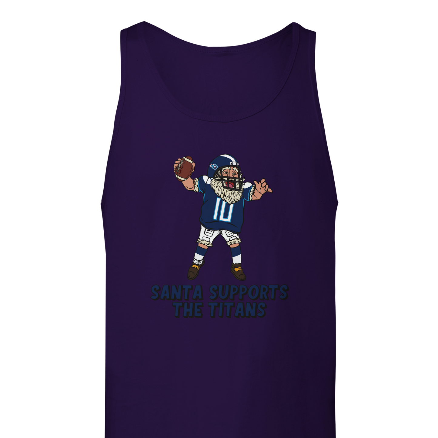 Tennessee Titans Unisex Santa Tank Top